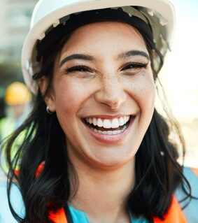 Skilled female construction professional available for work in Scandinavia
